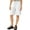White, variant on OHHSHEEN Women's Comfy Bermuda Shorts - Elastic Drawstring Waist, Utility Pockets, Summer Casual