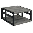 thumbnail image 2 of Convenience Concepts Monterey Table Basse Carrée, Fini Bois Gris, 2 of 7