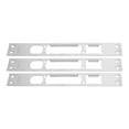 thumbnail image 1 of OFFIGAM 3 Pcs Plaque de Sécurité de Porte en Acier Inoxydable Antivol pour Porte d'Entrée Propriétaires, 1 of 8