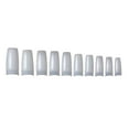thumbnail image 1 of 1 Set False Full Coverage Shape French Style Classic Trend Manicure Stickers Strong Adhesion Magnificent Natural Paster Natural French Style, 1 of 7