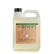 Mrs. Meyer's Clean Day Liquid Hand Soap Refill, Geranium Scent, 33 Ounce Bottle