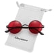 thumbnail image 1 of Gafas de Sol Polarizadas Gleyemor Redondas para Hombre y Mujer Rojo Amarillo, 1 of 6
