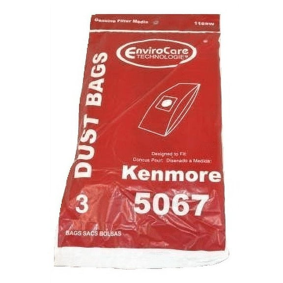 Kenmore X Upright Paper Bags 5067,50678, 3 Pk - 116SW