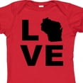 thumbnail image 4 of Inktastic Love Wisconsin Boys or Girls Baby Bodysuit, 4 of 5