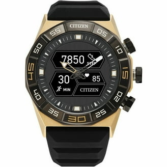 ・ 　合計4デック Citizen Men's CZ Smart Hybrid Black Dial Black Bracelet Watch