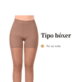 thumbnail image 4 of Mallas pantimedias tipo bóxer-short Samsara 08PRE Nude XL para mujer, 4 of 6