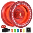 thumbnail image 1 of yo-yo Non Réactif pour Enfants avec 5 Cordons de Remplacement et un Sac de Rangement pour Gants, 1 of 8