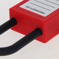 thumbnail image 4 of Wekity Lockout Tagout Locks Safety Padlock Loto Locks Keyed Differently PA Lock Out Tag Out Steel Shackle Small Luggage Padlocks Red 2PCS-0621, 4 of 5