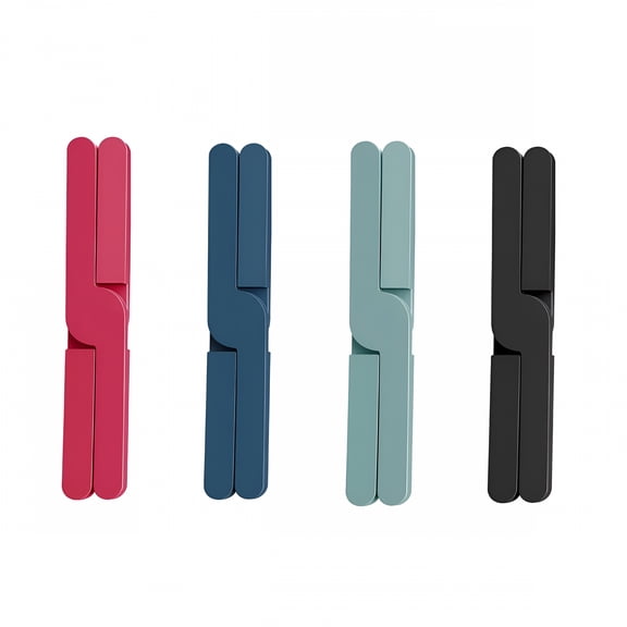 ACDANC 4 Pcs Non-Slip Thick Foldable Silicone Trivets,Heat-Resistant Folding Pad,Silicone Pot Holder