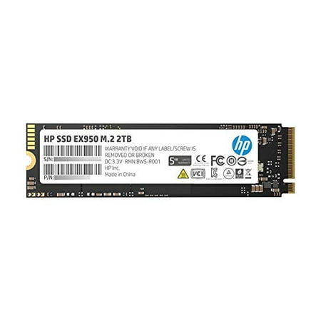 HP 5MS24AA#ABC EX950 2TB M.2 2280 PCIe 3.1 x4 NVMe 3D TLC NAND Internal Solid State Drive (SSD) Max 3500 (Best M 2 Drive)