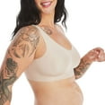 thumbnail image 3 of Hanes Soutien-Gorge Sans Armature Invisible Embrace Comfort Flex Fit pour Femmes, TG, Nude, 3 of 3