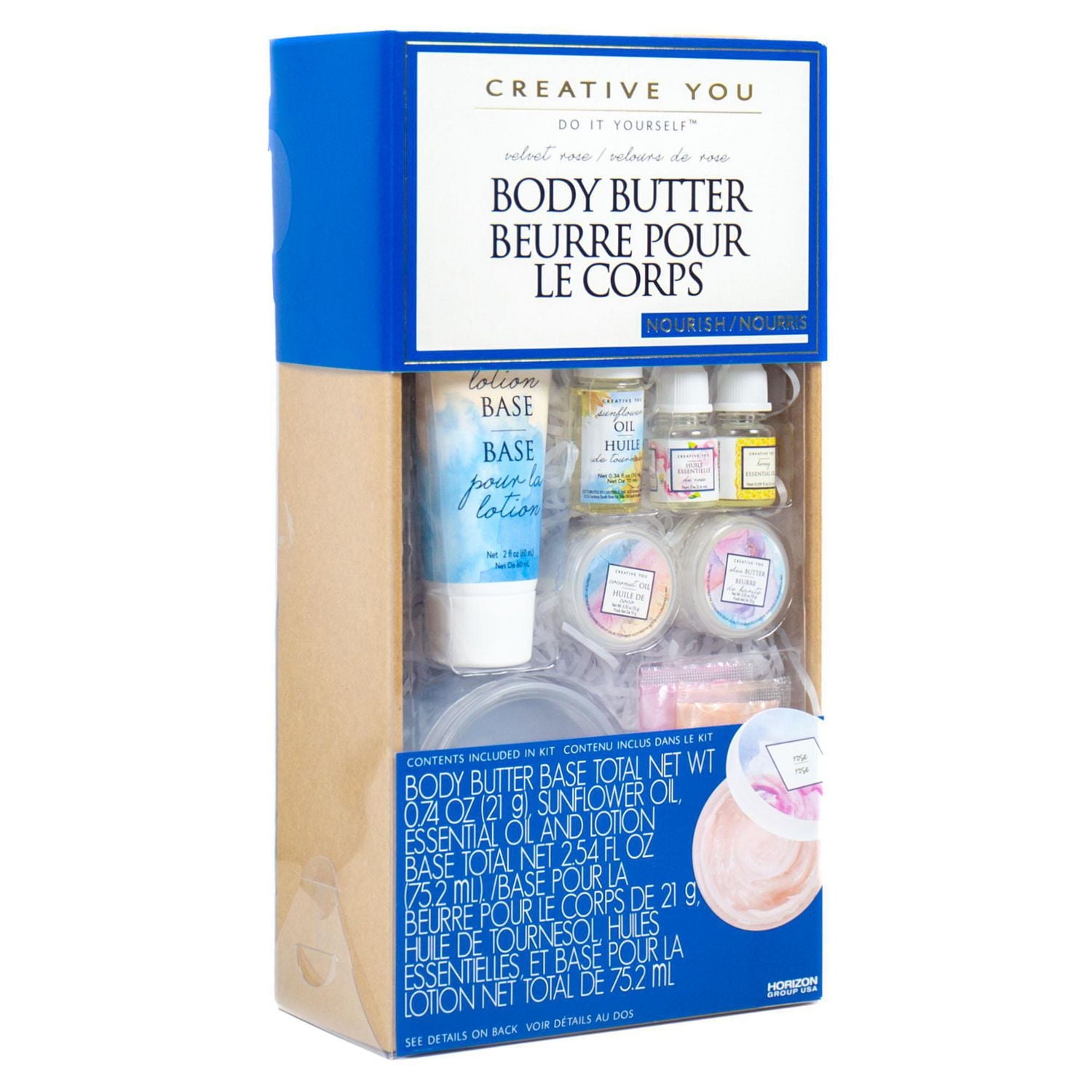 Creative You D.I.Y. Beurre pour le corps velours de rose