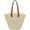 C-beige, variant on Kukuzhu Straw Bag for Women Woven Beach Structured Tote Handmade Crochet Carteras De Mujer Summer Shoulder Bohemian Hobo Pom Travel