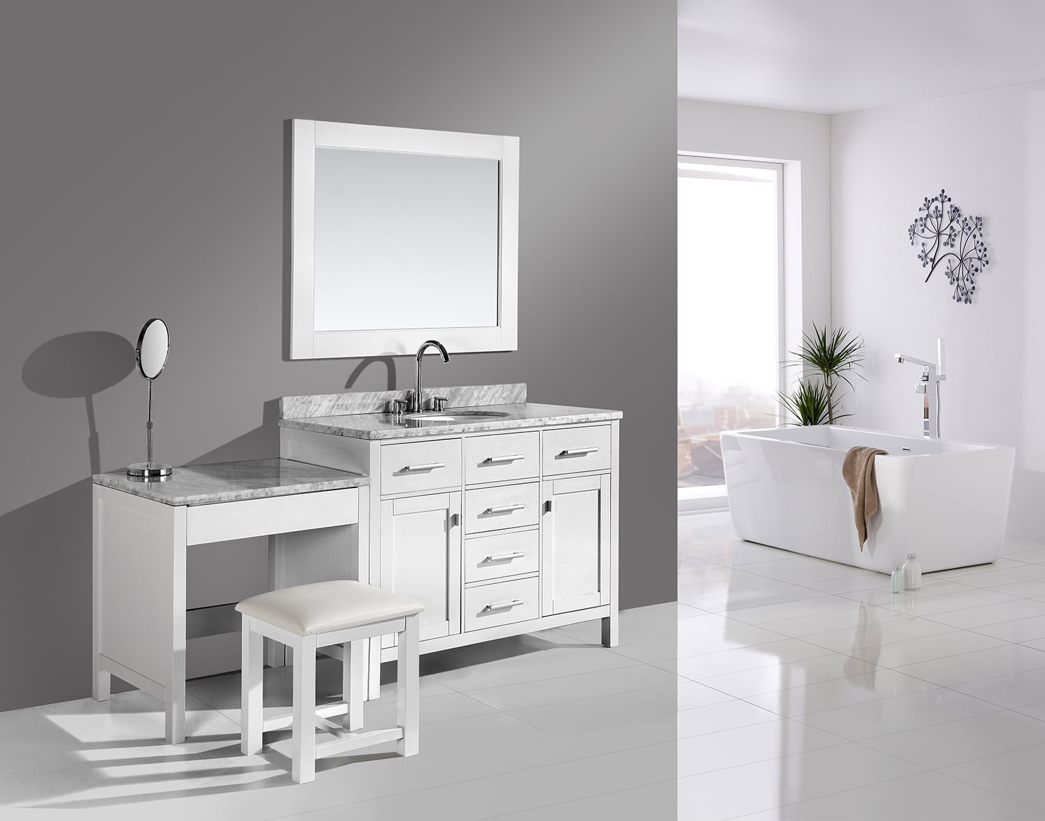 Seadrift 42 Single Bathroom Vanity Set