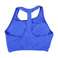 thumbnail image 2 of Reebok Women's Bikini Top High-Neck Logo T-Back Blue New, 2 of 2