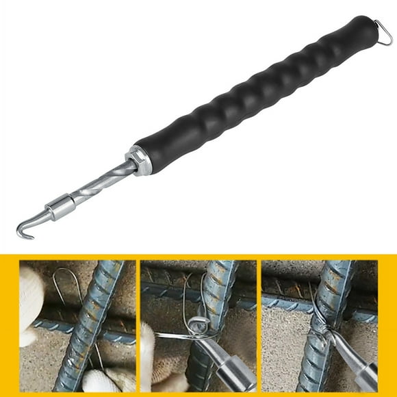 Rebar Wire Hook Semiautomatic Rebar Tying Tool Rebar Twister Retractable Hook Construction Site Reinforcement Tying Tool