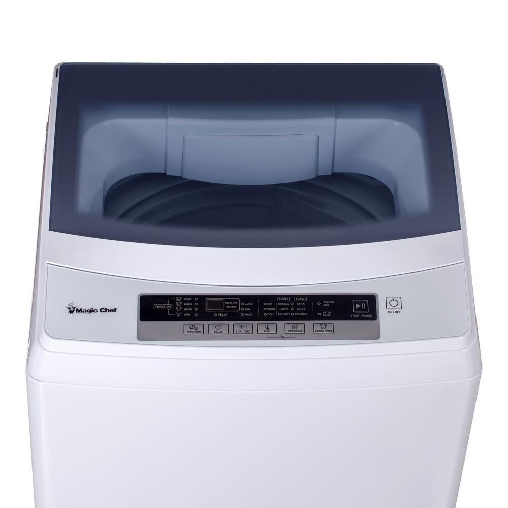 Magic Chef 2-Cu. Ft. Compact Top-Load Washer in White - image 5 of 10