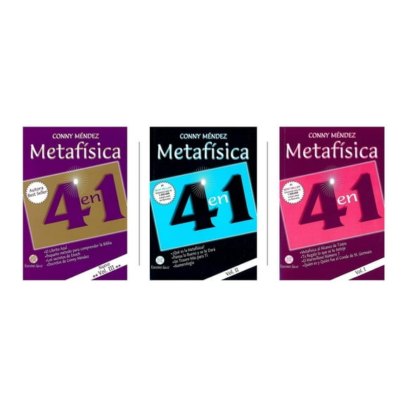 Trilogía Metafísica 4 En 1 GILUZ 7502297050575