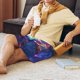 thumbnail image 5 of Balery Starry Sky Turtle Pantalones cortos de pijama de punto de algodón para hombre con cinturilla y bolsillos-Medium, 5 of 6