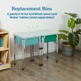 thumbnail image 5 of ECR4Kids Stackable Square Bins with Non-Snap Lids, Multipurpose Organization, Emerald, 2-Pack, 5 of 9