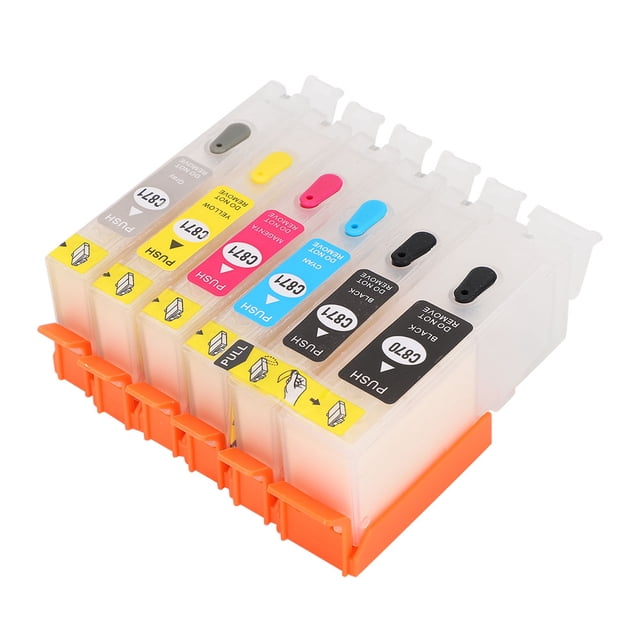 Caja de tinta para impresora Juego de cartuchos de tinta 5 cartuchos de tinta para accesorios de impresora Canon construidos para durar Jadeshay A