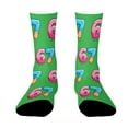 thumbnail image 5 of thosestan 67 Socks Ice Cream 6 7 Meme Novelty Six Seven Crew Socks Funny Gifts For Boys Girls Men Women, 5 of 5
