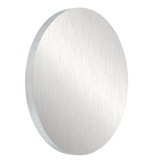 6061 Aluminum Disc, 1 Pcs 5.9x2/5 Inch Round Flat Plain Aluminum Plate, Aluminum Metal Plate for Industrial Crafting DIY