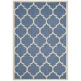 thumbnail image 2 of Safavieh Courtyard Blue Indoor Outdoor Rug - 4' x 5'7", 2 of 2