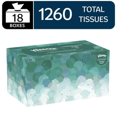 Kleenex Professional Ultra Soft Paper Hand Towels, Bulk (11268), Pop-Up Box, Absorbent, White (18 Boxes of 70 Sheets, 1,260 Sheet Total)