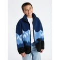 thumbnail image 2 of Weekend Academy Boys Faux Shearling Full Zip Jacket, Sizes 4-18, 2 of 6