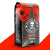 DEATH WISH COFFEE Organic Pumpkin Spice Dark Roast Coffee Whole Bean [12 oz.] The World's Strongest, Fair Trade, Arabica, Robusta, Chai, Cardamom, Cinnamon, and Ginger Infused Spices