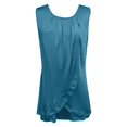 thumbnail image 4 of WUXIAN Womens Pajamas Set Sleeveless Crew Neck Sleepwear Double Layer Postpartum Top And Shorts Set For Pregnancy Clothes, 4 of 6
