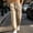 Khaki, variant on Cargo Pants for Men Straight Leg Casual Trousers with Multi Pockets and Drawstring Waist Streetwear Techwear Active Outdoor Hiking Work Bottoms