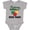 AC-Heather Grey, variant on Inktastic Future Bocce Player Boys or Girls Baby Bodysuit