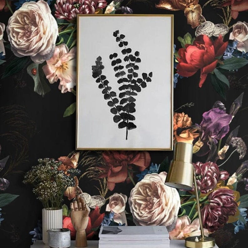 Floral Wallpaper Flemish Renaissance