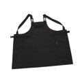 thumbnail image 3 of Herramientas delantal resistente al agua múltiples bolsillos trabaja ropa delantal del delantal delantal delantal del delantero para el restaurante al Negro, 3 of 8