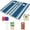 Blue, variant on GoSports 4 x 2 ft Resort Collection All Weather Cornhole Board Set - Regulation Size - Beach