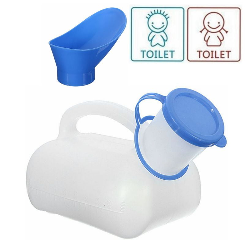 Portable Urinal Bottle for Male Lady Car Travel Camping Toilet Loo 1L Useful ryd 