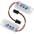 thumbnail image 3 of 2pcs ABS Car License Plate LED Light Lamp for Ford Focus MK2 Hatchback Facelifted 2008-2010, 3 of 9