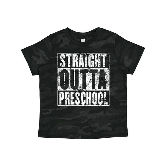 Inktastic Straight Outta Preschool Boys or Girls Toddler T-Shirt