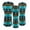 Aztec Turquoise Print, variant on Uorisanigo Golf Club Head Covers - Driver, Fairway #3#5, Hybrid Headgear, Premium Aztec Turquoise Print Headcovers Set Fit Most Clubs, PU Leather Headcovers, Golf Accessories