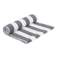 thumbnail image 1 of Toalla Extra Grande MELOCOTTON HOGAR Microfibra Suave Absorbente 180x100cm GRIS, 1 of 1