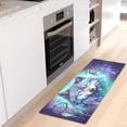 thumbnail image 5 of Coolnut Wolf Bath Mat, Dry Quickly Non Slip Absorbent Bath Rug, Soft Living Room Bedroom Home Floor Mats, Bath Mats for Bathroom, Tub and Shower 20" x 39" Home Decor, 5 of 7