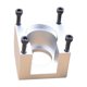 thumbnail image 1 of 57 Stepper Motor Mounting Bracket Aluminium Alloy Exquisite Durable Stepper Motor Mount Bracket for 57mm Stepper Motor, 1 of 4