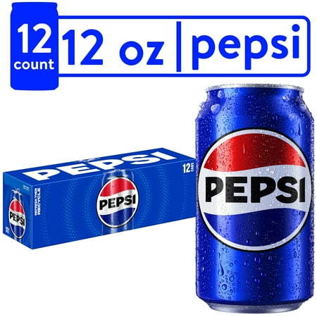 Pepsi Soda, 12 Fl Oz Cans, 24 Pack Discount