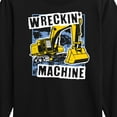thumbnail image 3 of Instant Message - Wreckin Machine Excavator - Toddler & Youth Long Sleeve Graphic T-Shirt, 3 of 6