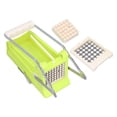 thumbnail image 1 of French Fry Cutter, Long Handle Manual Potato Chopper Safe Stainless Steel With Blade For Restaurant For Vegetable For Kitchen For Fruit, 1 of 8