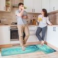 thumbnail image 2 of Clearance! Kitchen Rugs and Mats Set of 2 Cushioned Anti Fatigue Kitchen Floor Mat Non Slip Waterproof Kitchen Rug Set Comfort Standing Mats, 2 of 5