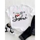 thumbnail image 4 of Camisetas estampadas de manga corta para mujer, ropa de moda con estampado de estrella, árbol de acuarela, tendencia linda, Feliz Navidad, Año Nuevo, 4 of 4