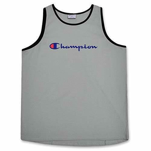 Champion Mens Big and Tall Swim Tank with Script Logo